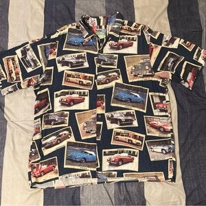 Vtg Reyn Spooner Mens S/S Button Up Shirt Sz XL Photos of Vtg Cars